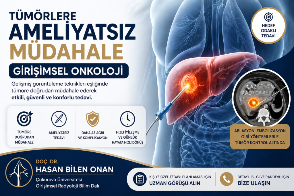 Tümörlere Ameliyatsız Müdahale: Girişimsel Onkoloji