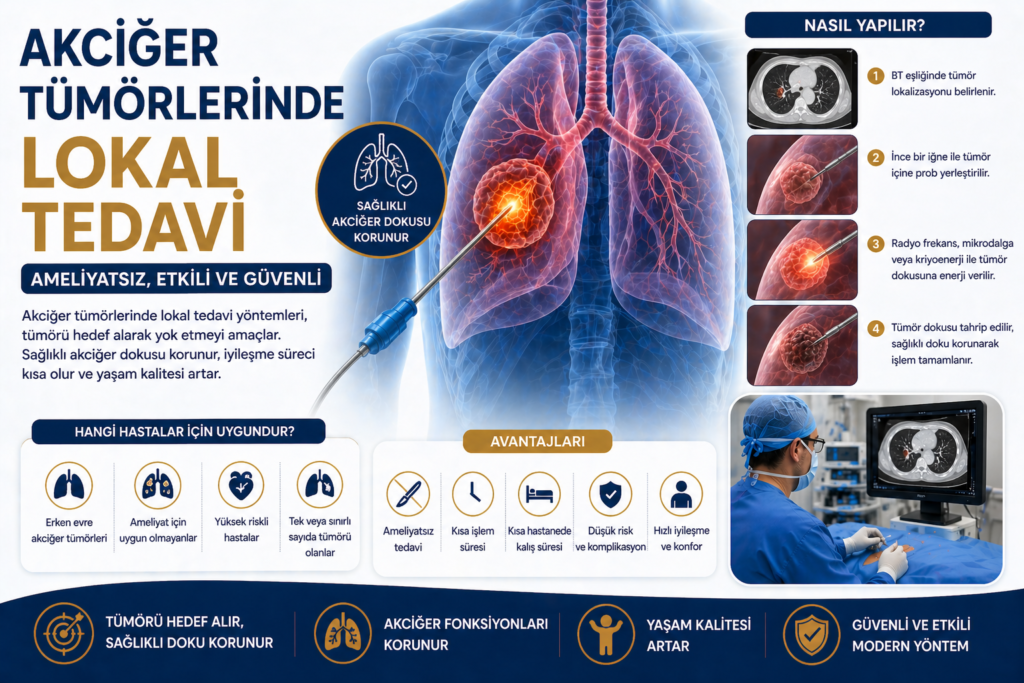 Akciğer Tümörlerinde Lokal Tedavi