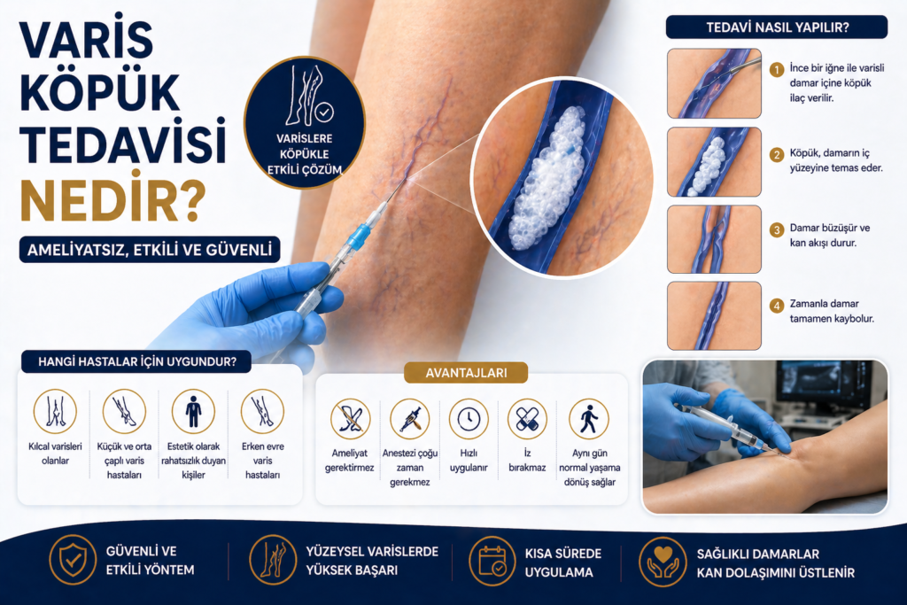Varis Köpük Tedavisi Nedir?
