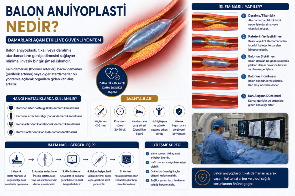 Balon Anjiyoplasti Nedir?